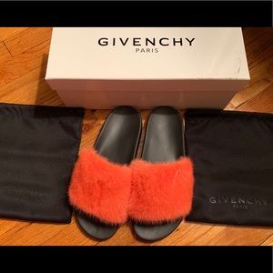 Givenchy Mink slides